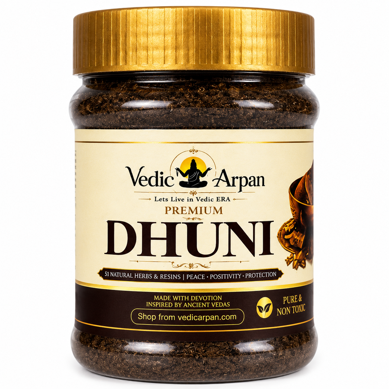 Sidh Vedic Premium Dhuni | Dhuni Powder | 200 Gm - 2 Jars - Image 2