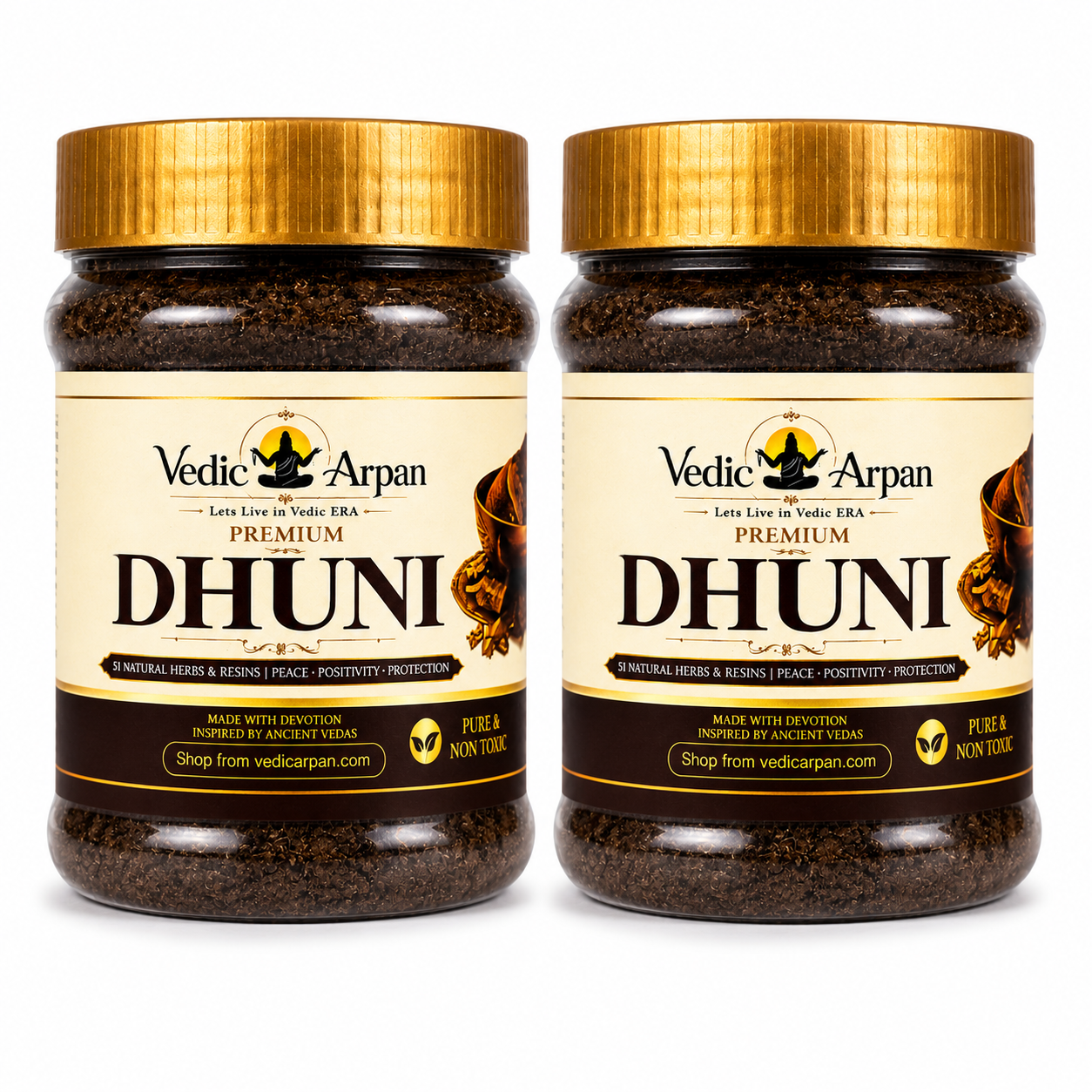 Sidh Vedic Premium Dhuni | Dhuni Powder | 200 Gm - 2 Jars - Image 3