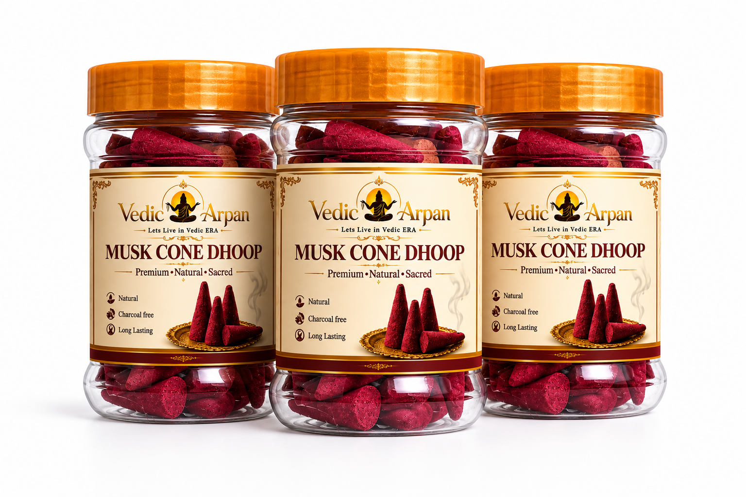 Musk Dhoop Cones